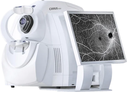CIRRUS 6000 검사 장비(모니터 달린 OCT)
